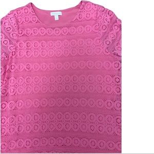 Charter Club neat top size: Large